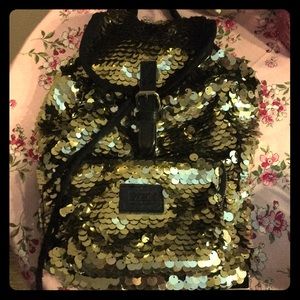 Victoria’s Secret Sequin Pink Mini Backpack